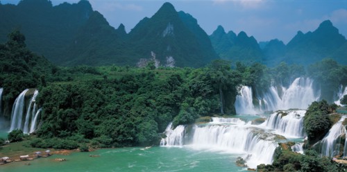 Chute d'eau, De Tian, Chine