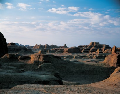 Cité du diable, province du Sinkiang, Chine