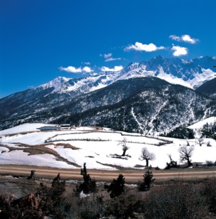 Paysage de montagne, Chine