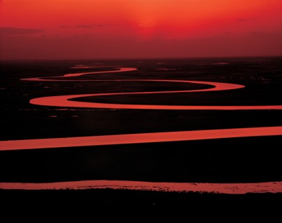 River landscape, China