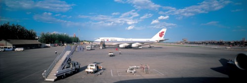 Chargement des avions cargo, Chine