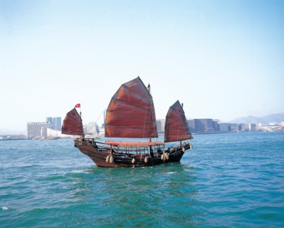 Sampan, Hong Kong, Chine