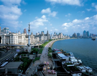 Promenade à Shanghai, Chine