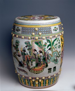 Vase antique en poterie, art chinois