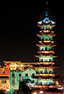 Pagode traditionnelle, Chine