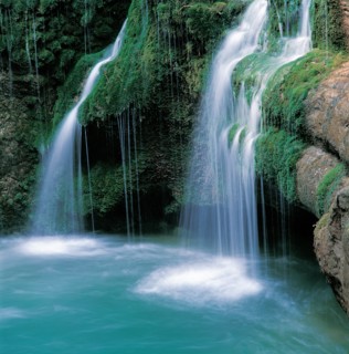 Chute d'eau, province du Henan, Chine