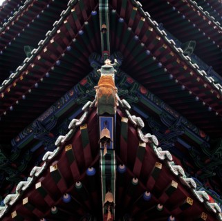 Toit de maison, Chine
