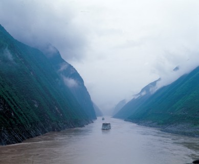 Wu, une des trois gorges de la rivère Changjiang, Chine