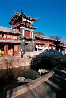 Tour Kegong, rue Sifang, Lijiang, province du Yunnan, Chine
