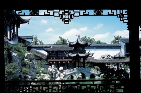 Ancienne résidendece du richissime homme d'affaire Huxueyan, province du Hangzhou, Chine