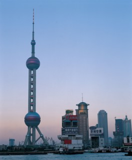Tour TV Oriental Pearl Tower, Shanghai, Chine