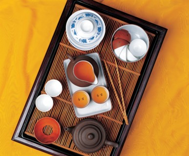 Service de thé, Chine