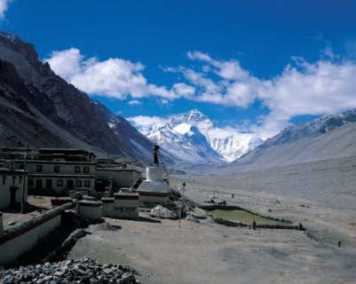 Mont Qomolangma, Tibet, Chine