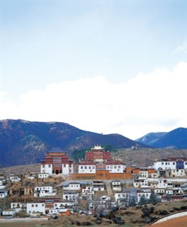 Temple Songtsanlin, Zhongdian, province du Yunnan, Chine