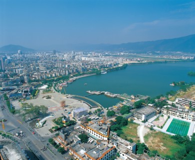 Zhaoqing, lac Xinghu, province du Guangdong, Chine
