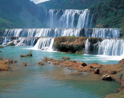 Chutes de Jiulong, province du Yunnan, Chine