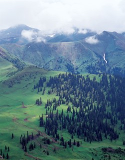 Nature, province du Xinjiang, Chine