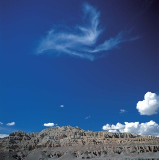 Forêt d'argile, Zanda, Ngari, Tibet, Chine