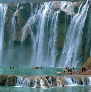 Chutes de Jiulong, province du Yunnan, Chine