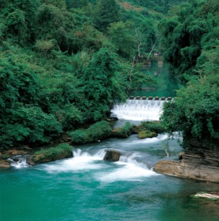 Libo, Xiaoqikong, province du Guizhou, Chine