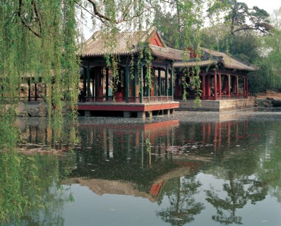 Jardin du Plaisir harmonieux, Palais d'été, Pékin, Chine