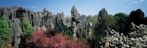 Forêt de pierre, province du Yunnan, Chine