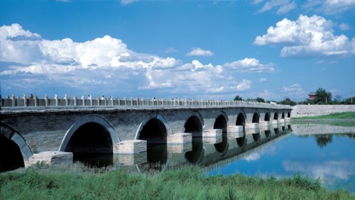 Pont LuGou, Pékin, Chine