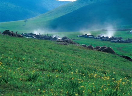 Prairie, province du Hebei, Chine