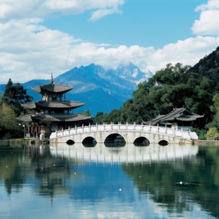 Lijiang, le Lac du Dragon noir, province du Yunnan, Chine