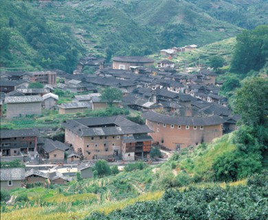 Tulou LongYan, Fujian Province, Chine