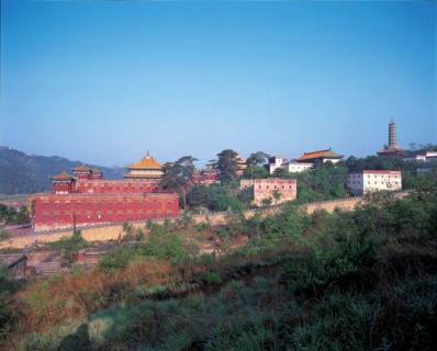 Chengde, Temple Xumi Fushou, province du Hebei, Chine
