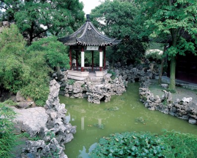 Yangzhou, Jardin Geyuan, province du Jiangsu, Chine