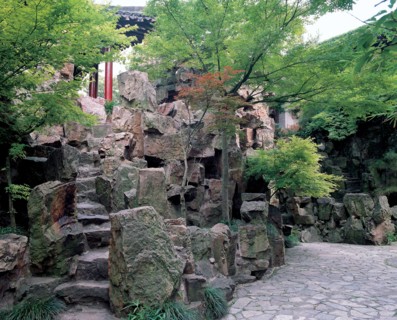 Yangzhou, Jardin Geyuan, province du Jiangsu, Chine