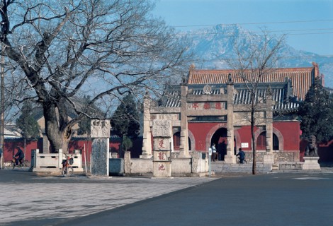 Tai an, Pavillon Yaoshen, province du Shandong, Chine