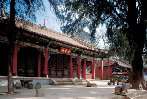 Lac du Dragon Noir, Lijiang, Hall de Yuhuang, province du  Yunnan, Chine