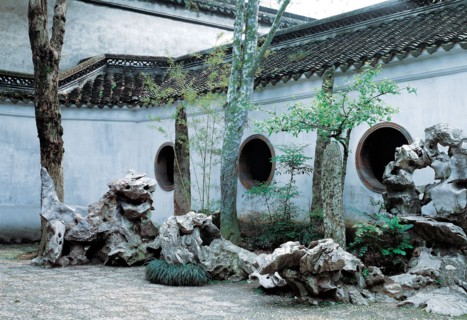 Jardin de SuZhou, la Forêt du lion, province du Jiangsu, Chine