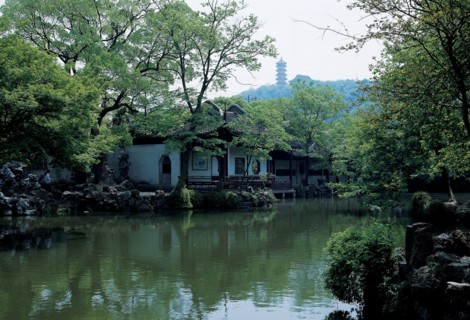 Jardin Jichang, Wuxi, province du Jiangsu, Chine