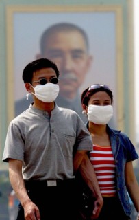 Pneumonie atypique en Chine.