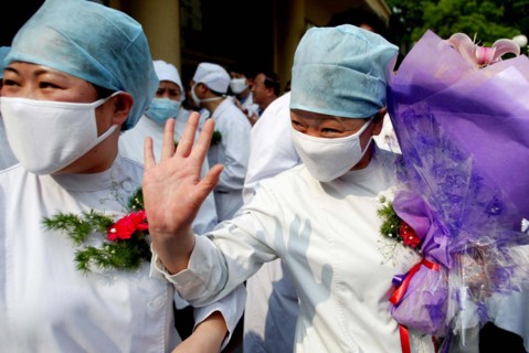 Pneumonie atypique en Chine.