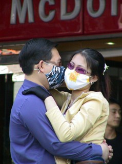 Pneumonie atypique en Chine.