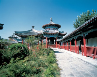 Le temple de la Grande Cloche à Pékin, Chine
