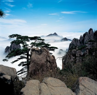 Le Mont Huangshan, Chine