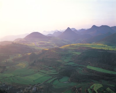 Luoping, plateau du Yunnan, Chine