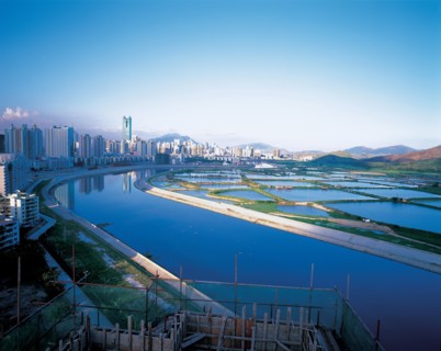 Paysage urbain, Shenzen, Chine