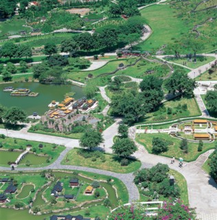 Vue aérienne, Chine