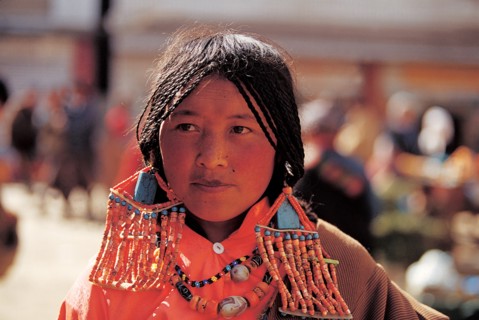Portrait d'une adolescente, Chine