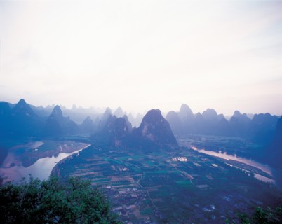 Collines de Lijiang, à Guilin,dans la province du Guangxi, Chine