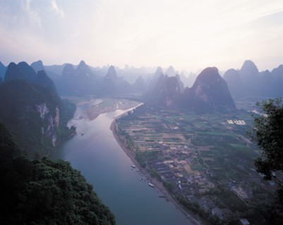 Collines de Lijiang, à Guilin,dans la province du Guangxi, Chine