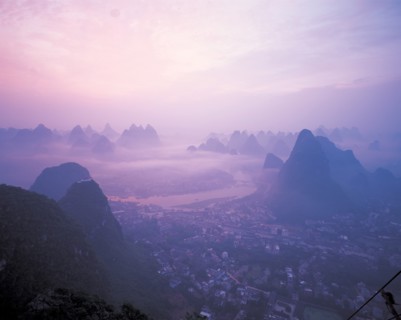 Collines de Lijiang, à Guilin,dans la province du Guangxi, Chine