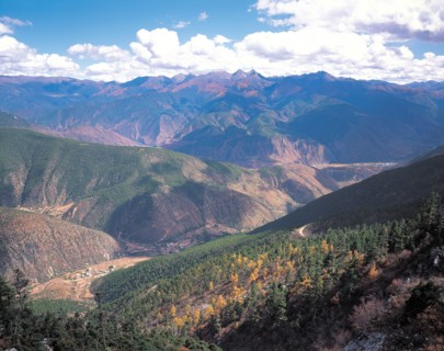 Paysage montagneux, Chine